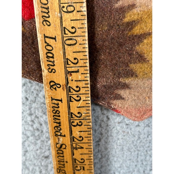 Vintage Wool Blend Southwestern Aztec Navajo Vest Men's Medium - Picture 7 of 9